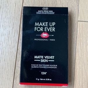 Make up forever Matte velvet skin powder foundation Y245 new